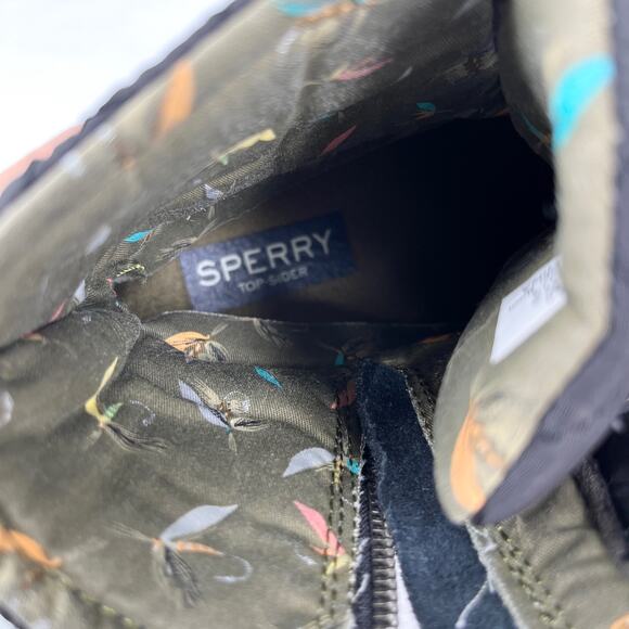 Sperry Women's Saltwater Quilted Duck Boot 6M Black - Picture 11 of 12